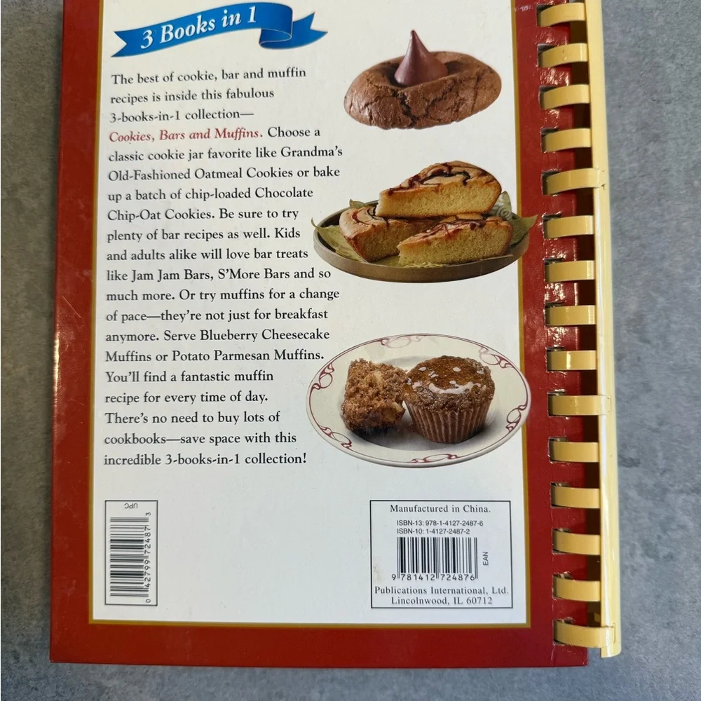 Favorite Brand Name 3 Books in 1 Cookes Cookbook, Bars Cookbook, Muffins